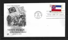 USA  SC # 1652 State Flags - Mississippi  -  FDC . Artcraft Cachet