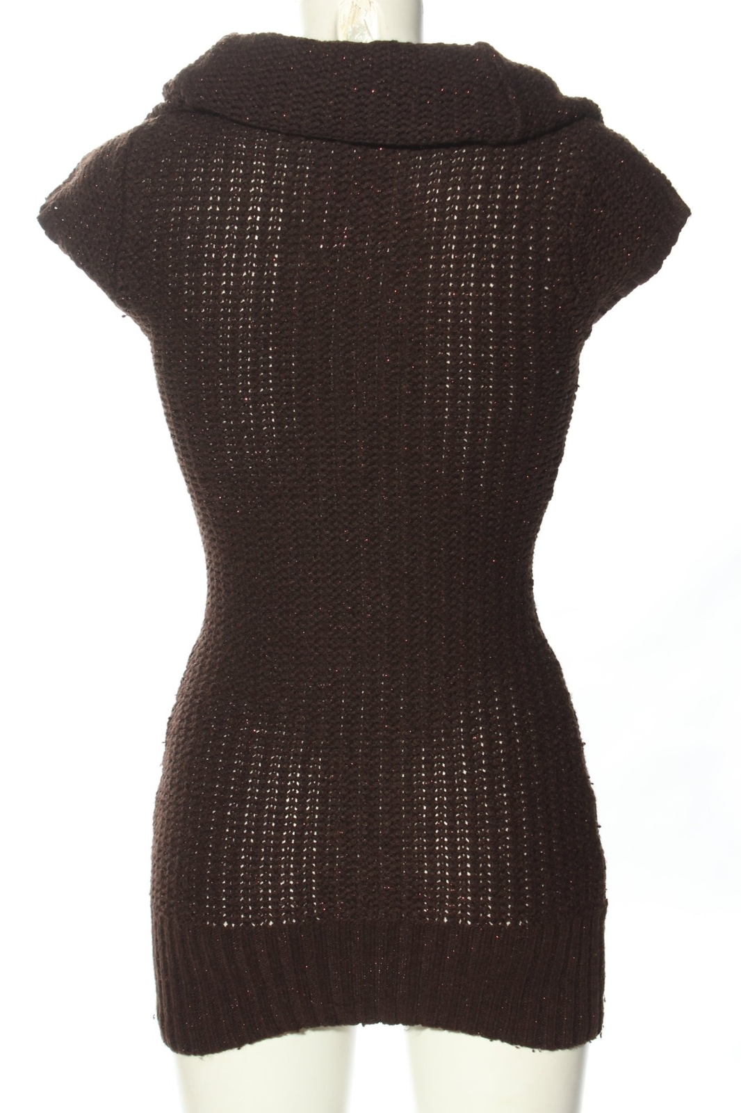 Pull Femme Hush Manches Longues Décontracté | 100% Coton, Col Rond | Couleur Chocolat | Défaut D'usine