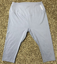 Gymshark Women's Cropped Leggings size L - Lavander