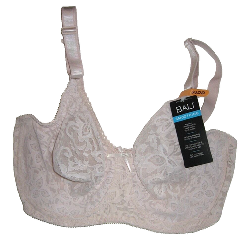 Bali Bra 36DD Rosewood Style # DF3432 Smoothing Underwire New with Tags