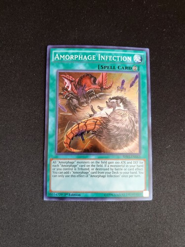 Amorphage Infection - Yugioh Shining Victories 1st Ed - Super Rare ...