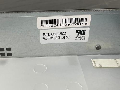 Supermicro 1U CSE-502, PWS-202-1H - Foto 6 di 6