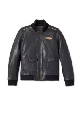 Harley-Davidson leather bomber jacket xl Harley Davidson Leather