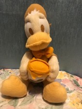 DISNEY DONALD DUCK " Flavor Of The Month" PEANUT BUTTER COLOR PLUSH C3