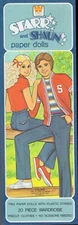 VINTGE UNCUT 1981 STARR & SHAUN PAPER DOLL ~WHITMAN~ORG SZ~LASR REPRODUCTIO