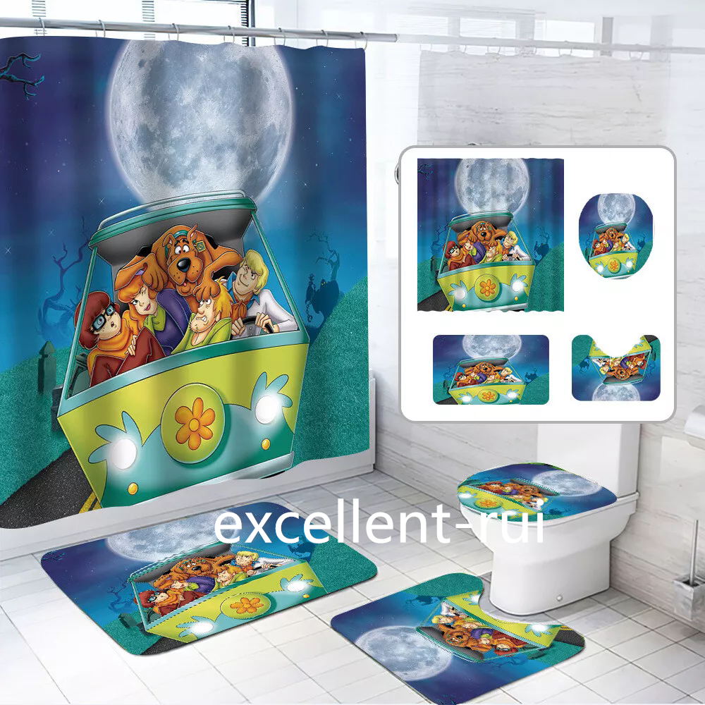 Hand Towel Scooby Doo Towel Set 3D Scooby-Doo Cartoon Bathroom Set