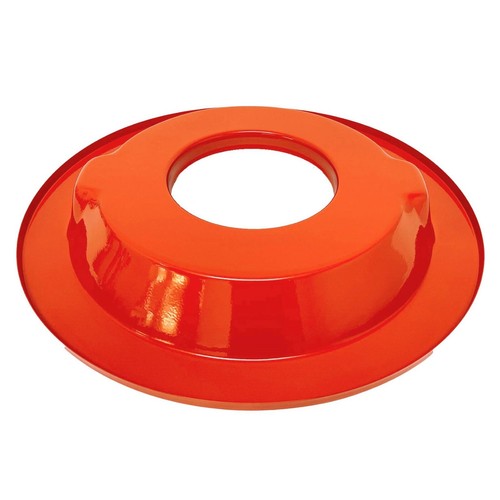 Small Block Chevy 350 Orange Air Cleaner Kit - 14" Round - Ansen USA - Foto 3 di 5