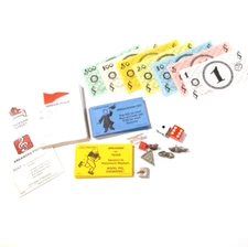 Hog-Opoly Replacement Parts Pieces Choice Token Dice Contingency Credit Diploma