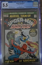 Marvel Team-Up, #1 CGC GRADE 5.5 3/72 FEATURING SPIDER-MAN And Human Torch 