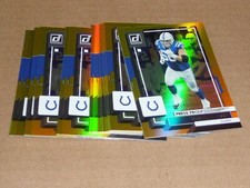 2022 Panini Donruss GOLD HOLO PREMIUM STOCK LOT OF 24 QUENTON NELSON COLTS #50