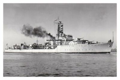 rp14833 - Royal Navy Warship - HMS Rotherham, gebaut 1942 - Druck 6x4