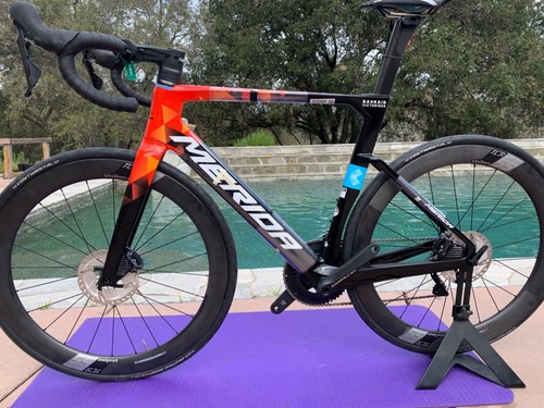 MERIDA REACTO LTD ED. TEAM BAHRAIN REPLICA M  2022/3 CARBON gravel road-race NEW - Picture 12 of 24
