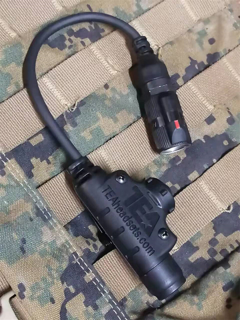 IN Stock 6 Pin TCA TEA U94/V2 IPX6 Waterproof Tactical PTT for TCA