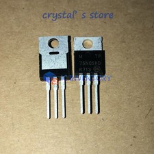 10PCS MTP75N05HD TO-220 TMOS POWER FET 75 AMPERES RDS on  9.5 mW 50 VOL