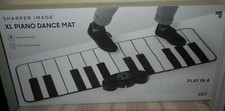 SHARPER IMAGE XL FLOOR TOY PIANO DANCE MAT RECORD OWN MUSIC CLASSIC SONGS NEW