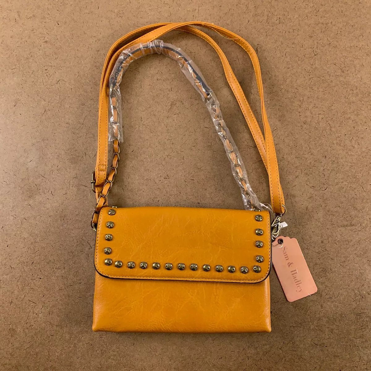 Mustard crossbody bag new arrivals