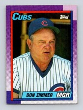 1990 Topps #549 Don Zimmer Chicago Cubs