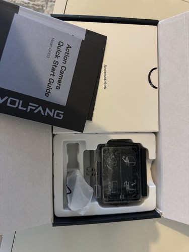 WOLFANG Action Camera 4K 20MP GA100, Waterproof 40M Underwater Camera - Picture 2 of 4