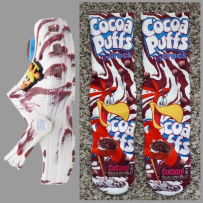 Cocoa Puffs Crocs Socks To Match 