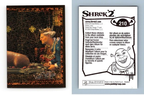 Shrek 2 #210 Panini 2004 Dreamworks Foil Sticker - Picture 1 of 1