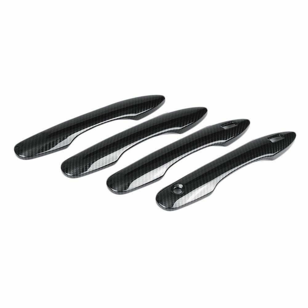 For TOYOTA CAMRY 18-23 Carbon Fiber Style Door Handle Cover Trim With