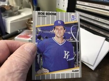 1989 Fleer Update Baseball # U-36 Bob Boone
