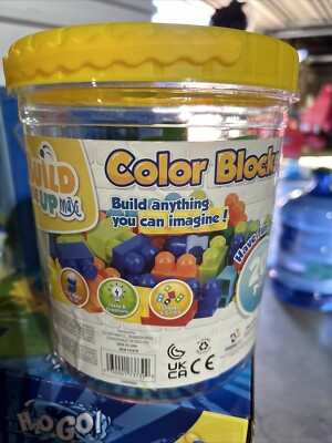 Color Blocks 20 Pcs New