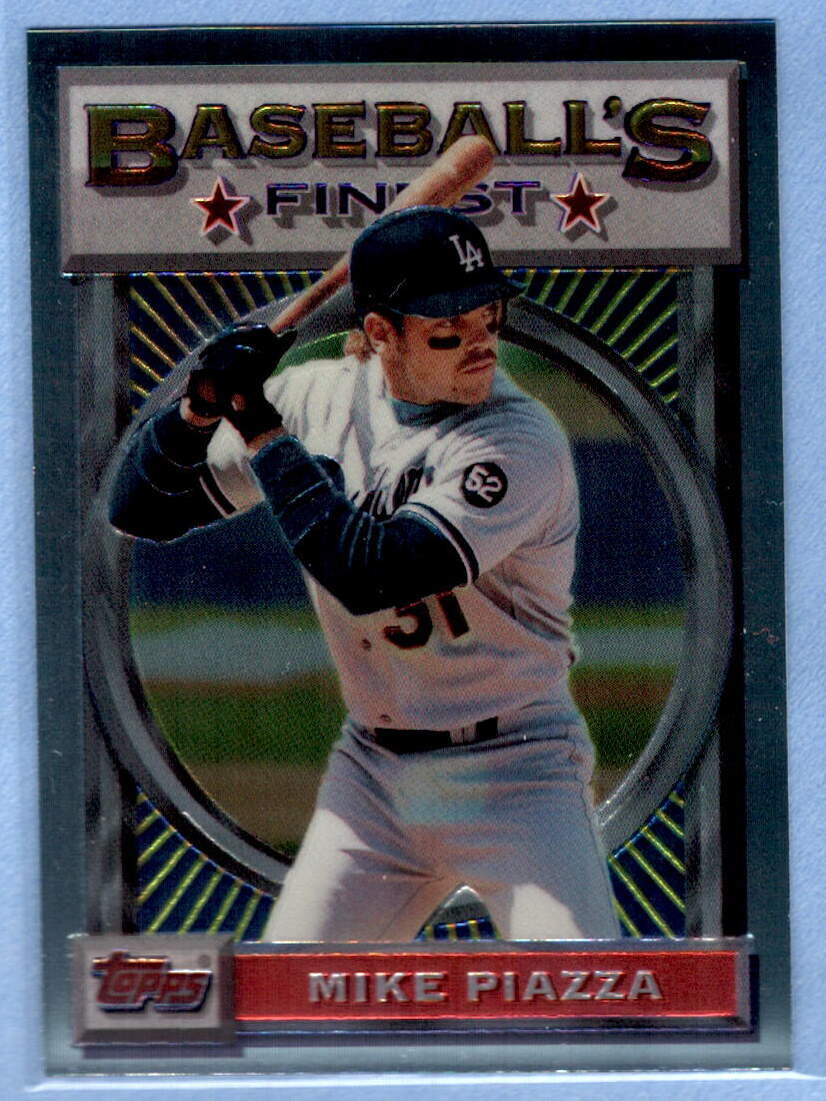1993 Topps Finest Mike Piazza #199