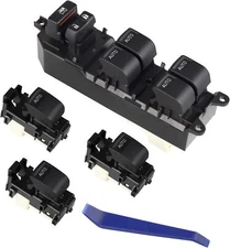 LED Lighted Retrofitting Window Switch & Switch Panel Compatible with Toyota