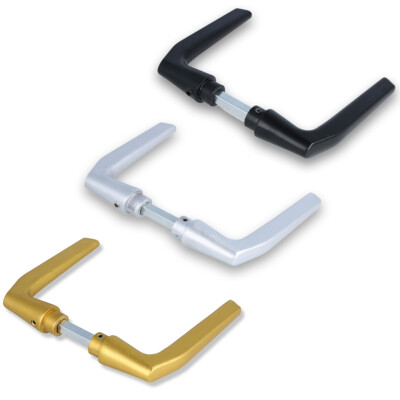 Griffpaar Drückerpaar Aluminium Türklinke 8mm Vierkant Türdrücker Ersatzdrücker