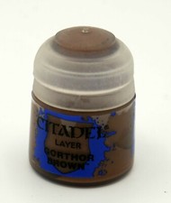 Games Workshop Citadel Paint Pots OOP Layer: Gorthor Brown, 22-47
