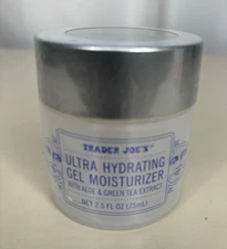 Trader Joe's Ultra Hydrating Gel Moisturizer w/ Aloe and Green Tea Extract 2.5oz
