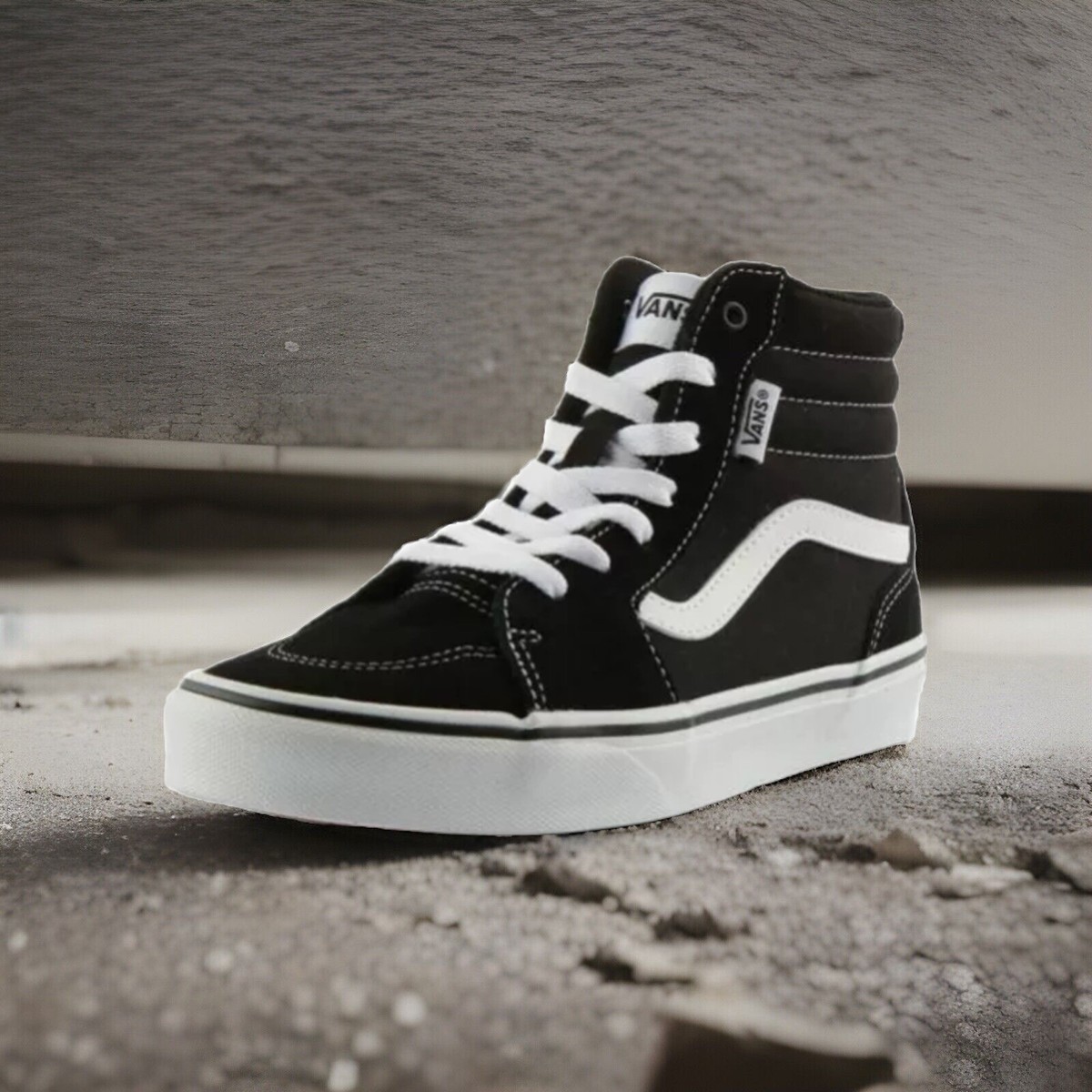 VANS Filmore Hi Teens High Top Suede Shoes Black White Size US 6 VANS Filmore Hi – shoeper.com main image 4