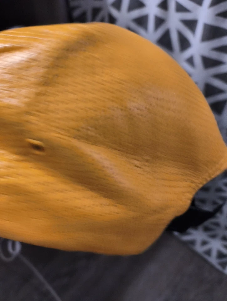 Chapéu de beisebol de couro amarelo Supreme  - Imagem 2 de 4