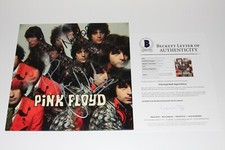 ROGER WATERS NICK MASON SIGNED PINK FLOYD PIPERS AT THE GATES VINYL BECKETT COA 