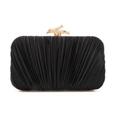 Clutch Purses for Women Evening Bag Pleated Clutch Bag for Wedding Party