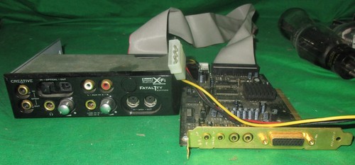Creative SoundBlaster x-fi Fatil1ty sound care SB0460 & SB0250