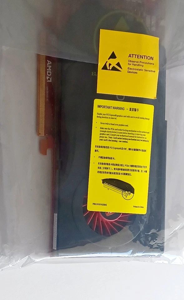 NEW"AMD FIREPRO V5800  3D GRAPHICS  1GB DVI 2×DP **NEW ** - Image 3 of 4