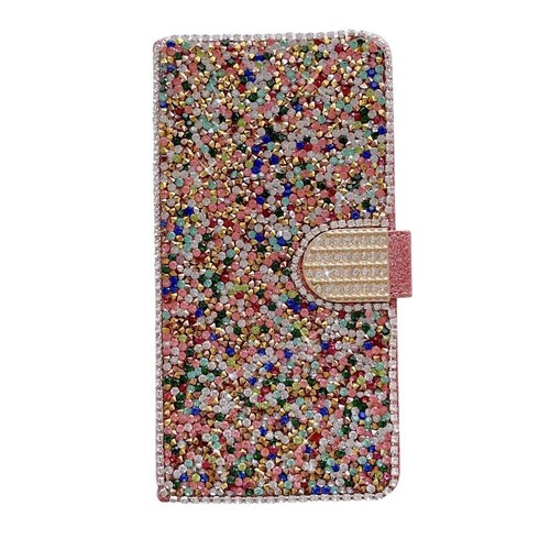 Bling Glitter Flip Wallet Phone Case For iPhone 15 14 13 12 11 Pro Max XR XS 7 8 - 第 12/19 張圖片