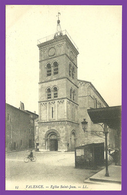 Tirage Vintage Original 1935 - Église Saint-Jean à Valence, Espagne - Format 6,5x6,5 Cm - Collection Photo Ancienne