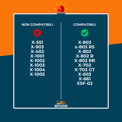 Visiera per X-lite X-803 X-802 X-702 X-603 X-661 Compatibile Pinlock Ready - Foto 2 di 25