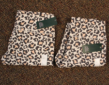 Lot of 2 Wild Fable Women's Leopard High Rise Leggings Animal Print XS