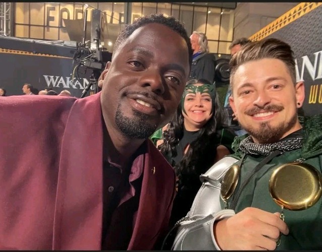 RARE Black Panther Wakanda Forever 10+ CAST SIGNED Ryan Coogler Letitia Wright  thumbnail 20