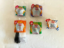 1995 McDonald's/Saban VR Troopers Happy Meal Toys- NEW- Lot of 5