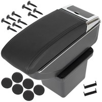 Hyundai I30 I 07-12 Armlehne Mit Schwarzer Eco-Leder-Optik + Montageset