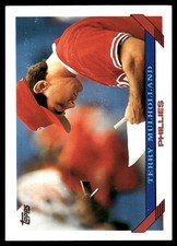 Terry Mulholland 1993 Topps #555 Phillies MLB READ FREE SHIPPING AutographDen