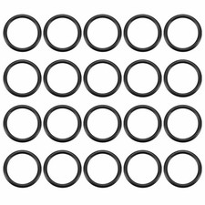 20 Pcs Rubber Gasket O Ring Seal Washers 38mm x 30mm x 4mm for PP-R Pipe Tube  *