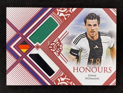 Futera 2025 Jonas Hofmann Game Worn Jersey Patch /5 Germany