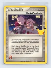 1x ENGLISH Rocket's Admin Celebrations Classic Collection Holo Pokemon Card (q4)