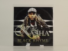 KASHA BLACK RHYME (H1) 3 Track Promo CD Single including Picture Sleeve VIVID IM